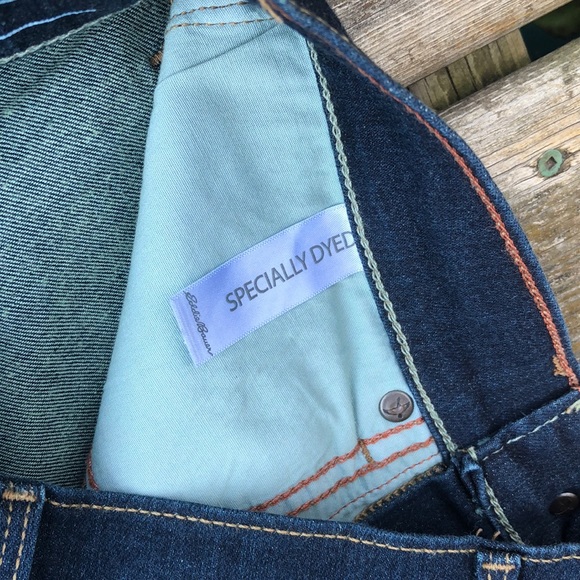 Eddie Bauer High Rise Slim Straight Jeans - Picture 10 of 12